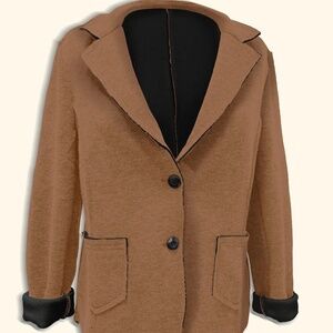 Femme Fatale - Equestrian Blazer - Brown